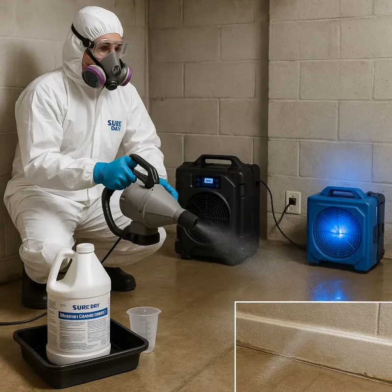 Sanitization and Odor Removal process in Whiteville, NC