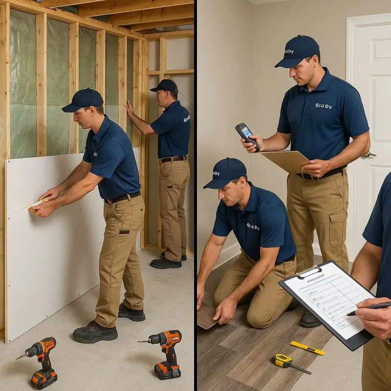 Repairs and Reconstruction process in Whiteville, NC