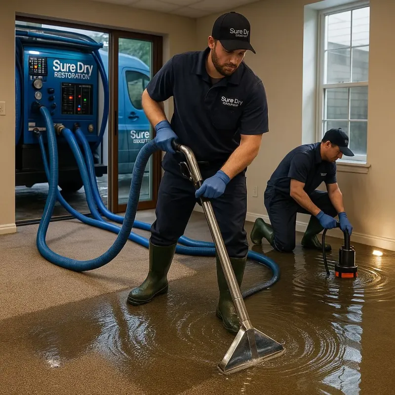Water Extraction and Removal process in Whiteville, NC